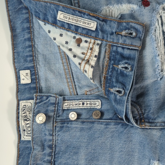 Lucky Brand Jean Shorts (Size 6/28) - Picture 7 of 9